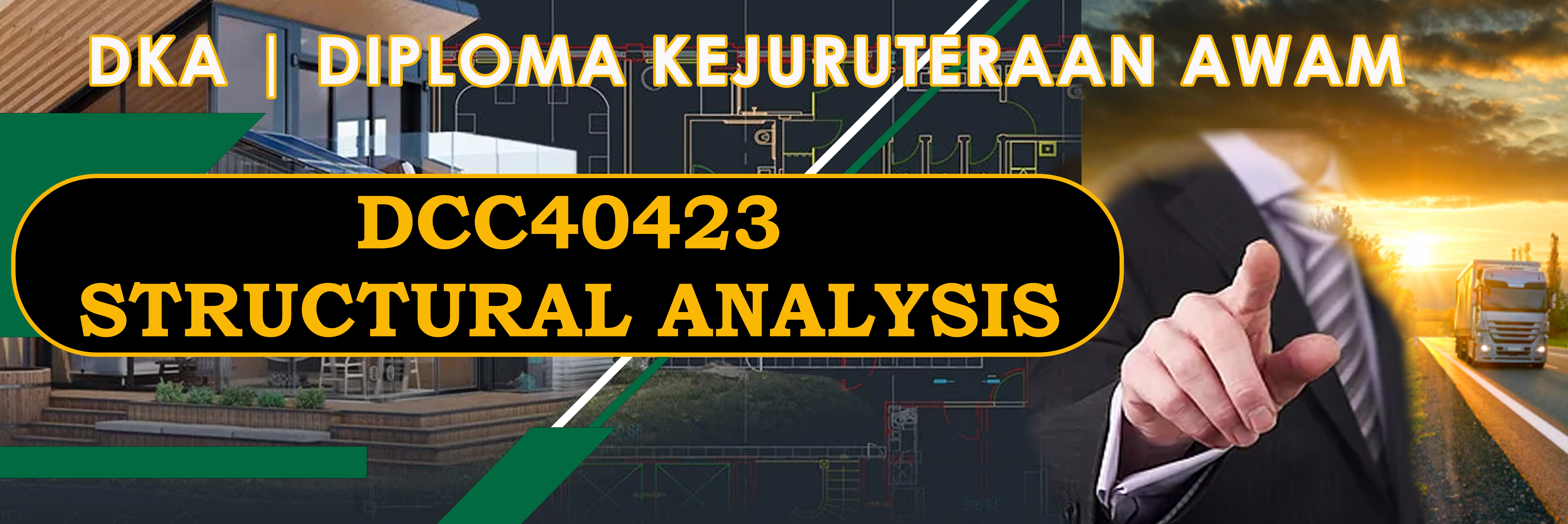 DCC40423 STRUCTURAL ANALYSIS Sesi 1 2026/2027