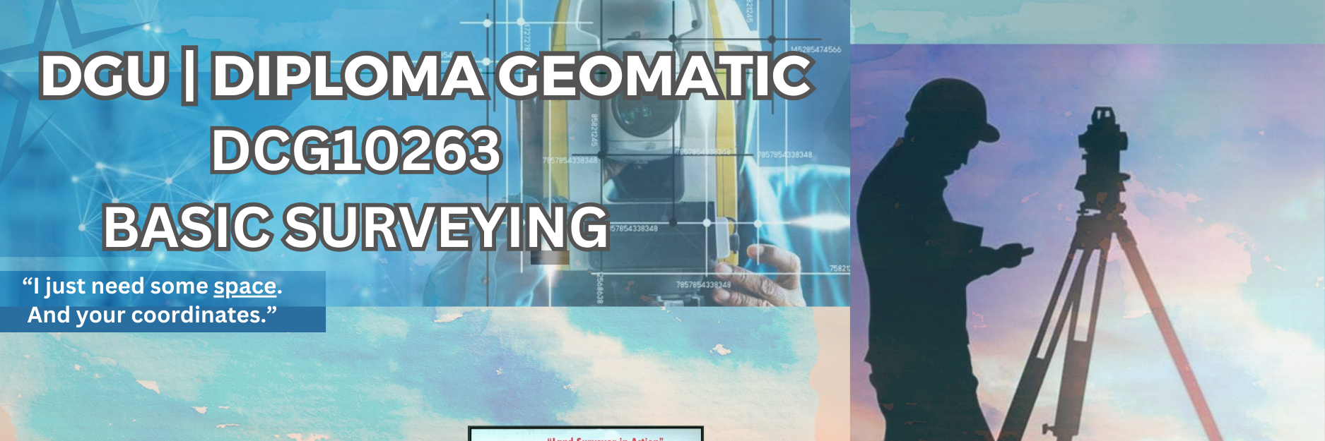 DCG10263 BASIC SURVEYING SESI I: 2026/2027