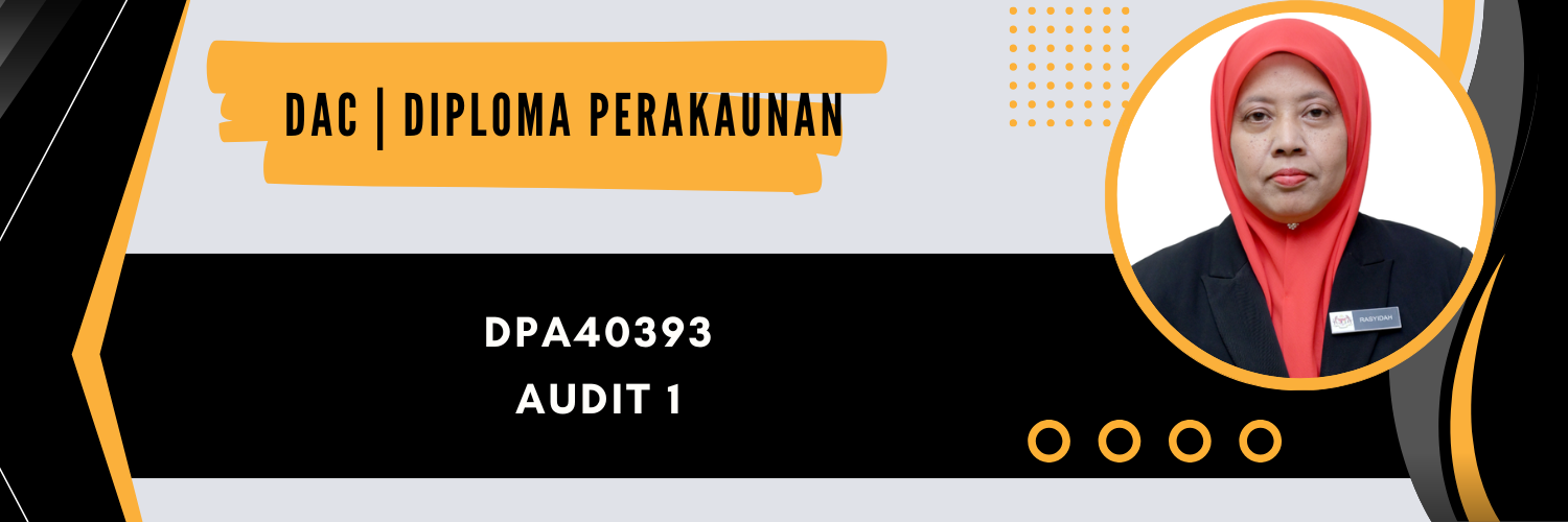 DPA40393 AUDIT 1 SESI I : 2026/2027