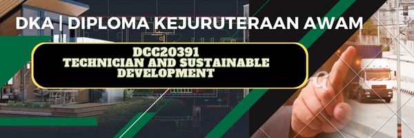 DCC20391 TECHNICIAN AND SUSTAINABLE DEVELOPMENT