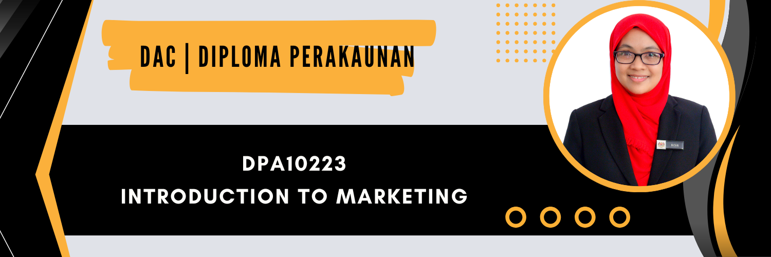DPA10223 INTRODUCTION TO MARKETING SESI I : 2026/2027