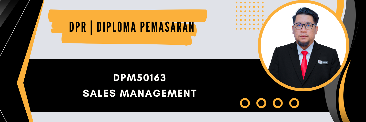 DPM50163 SALES MANAGEMENT SESI I : 2026/2027