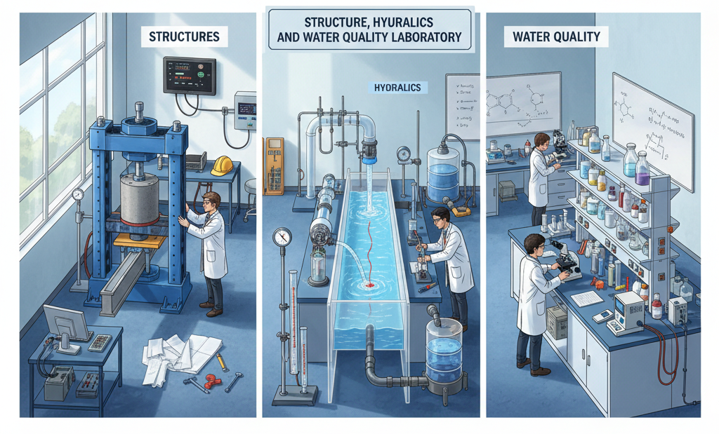 DCC40402 STRUCTURE, HYDRAULICS AND WATER QUALITY LABORATORY