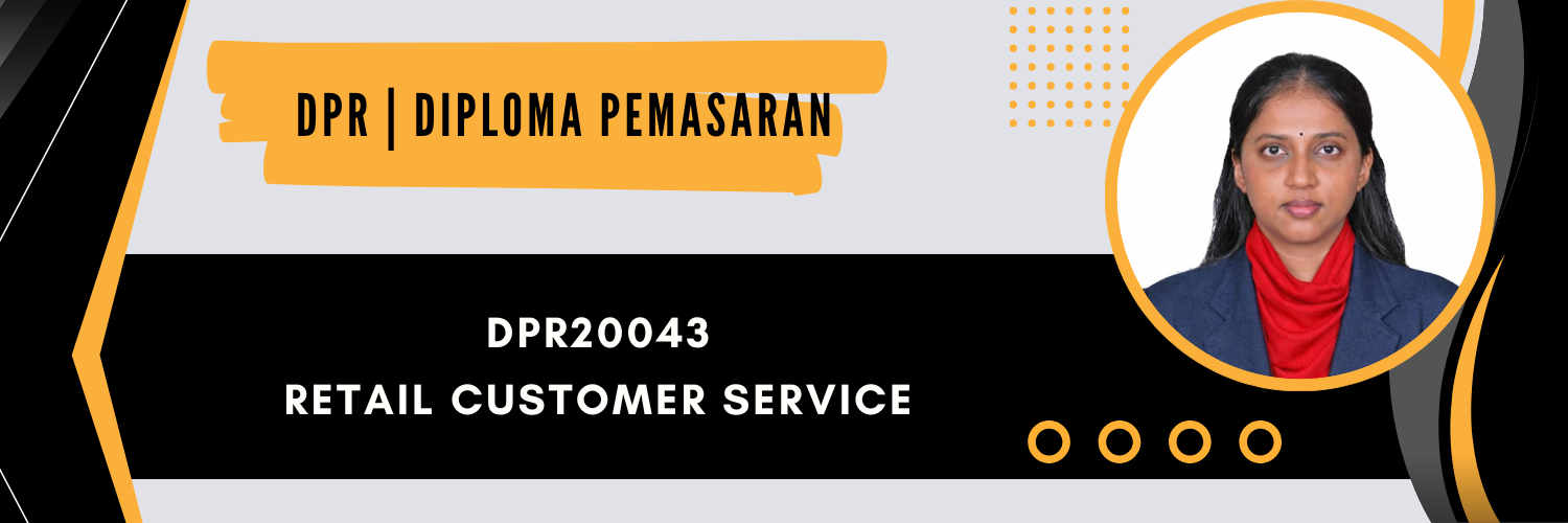 DPR20043 RETAIL CUSTOMER SERVICE SESI I : 2026/2027